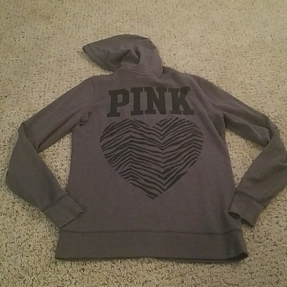 VS PINK Zip-up Hoodie and Pant Set - Picture 2 of 5